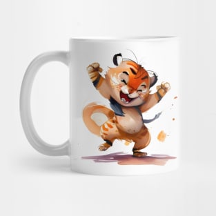 Baby Tiger Dancing Mug